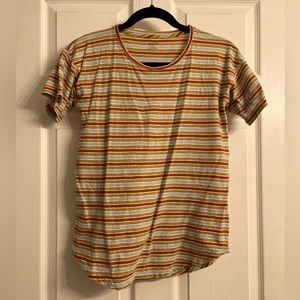 Madewell Striped Cotton Tshirt